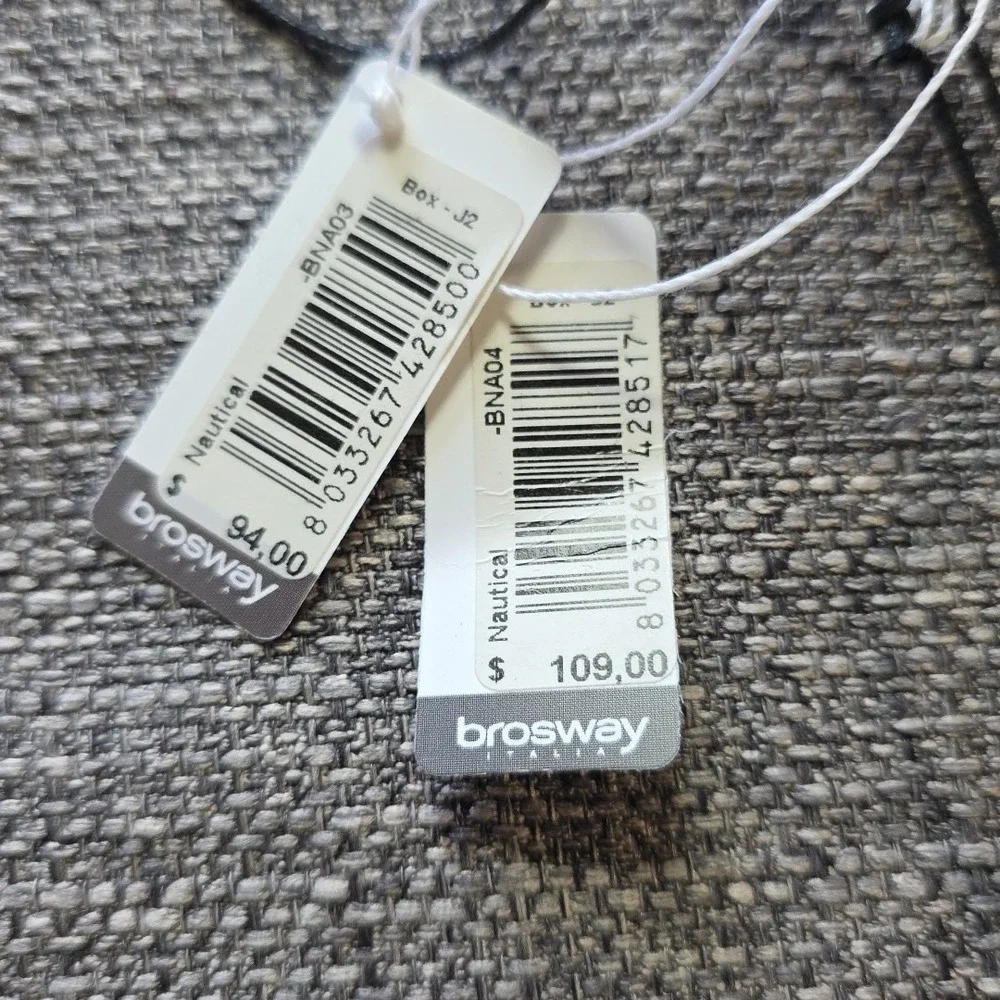 Brosway Necklace Nautical Stars Pendants MSRP $218 New